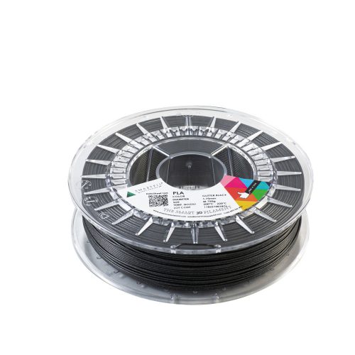 SMARTFIL PLA-GLITTER BLACK-CSILLOGÓ FEKETE FILAMENT-1.75mm, GLITTER BLACK, 750g